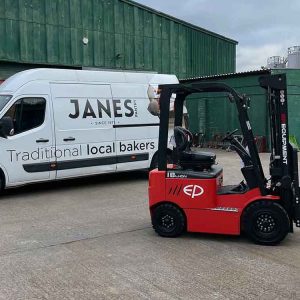 Xe nâng điện 1.8 tấn ngồi lái 4 bánh EFL181 7 Xe Nâng điện Efl181